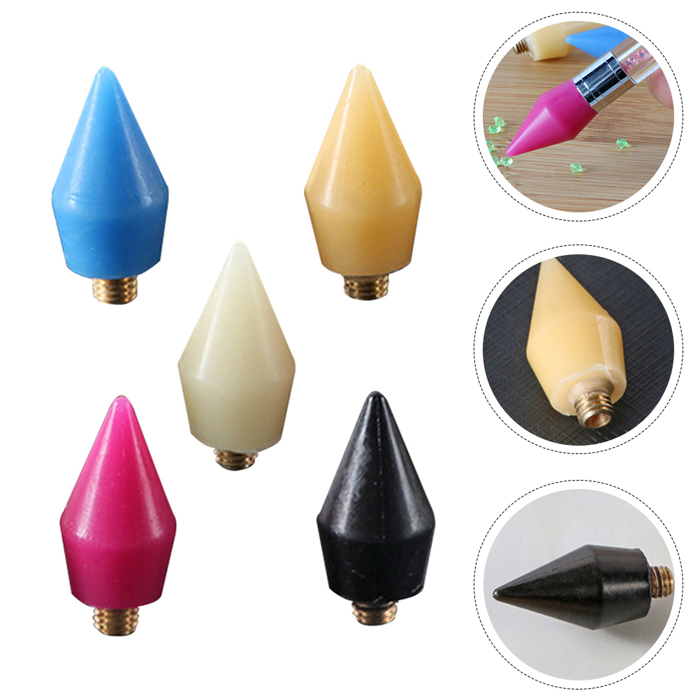 5 sztuk paznokci e-papieros długopis wosk głowy metalowe dżetów zbieracz głowice odpinany długopis woskowy głowy