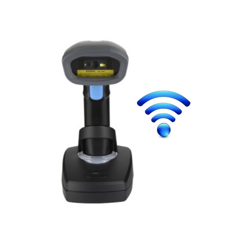 Techlogic 2D Draadloze Barcode Scanner Met Standaard Automatische Scan Handheld 1D/2D Qr Code PDF417 Data Metrix Reader Inventaris pos