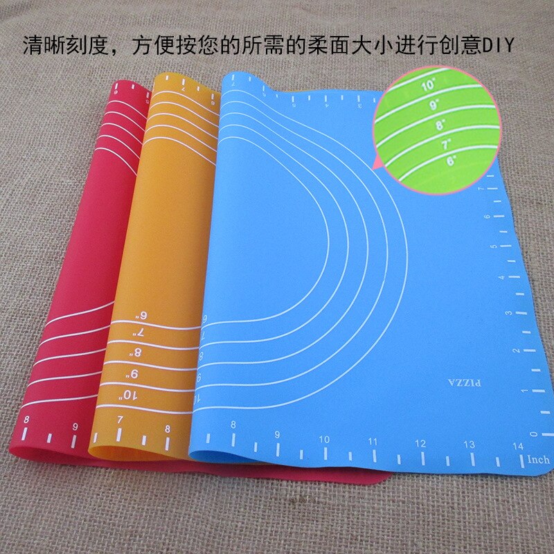 Thickened 30x40 Rubbing Face Pad Calibration Silica Gel Sheet Anti-skid Non-stick Pad Baking Tool High Temperature Oven Pad