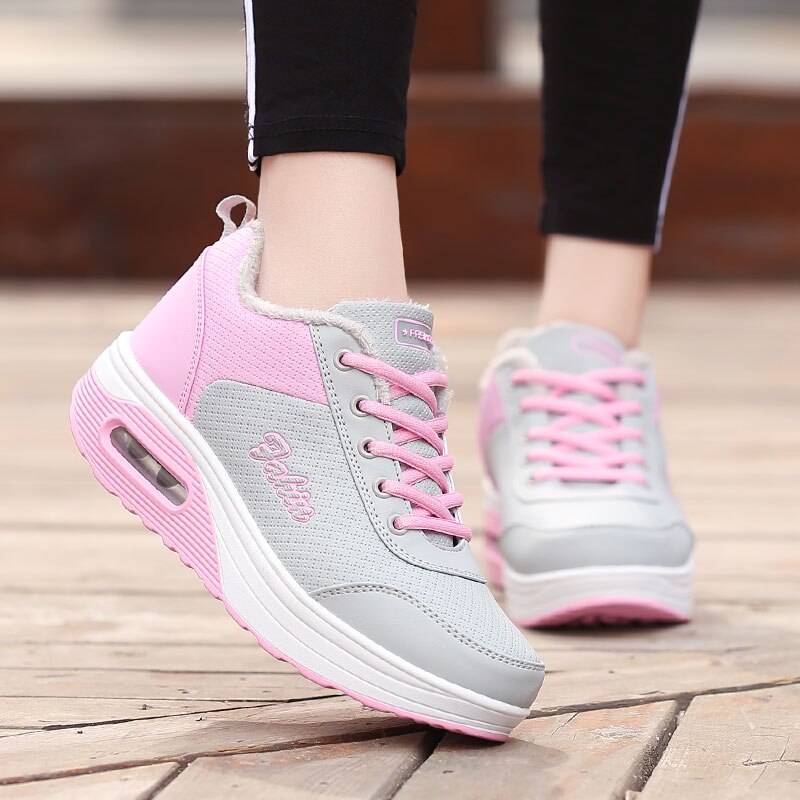 Tenis Feminino Tenis Mujer winter Women Tennis Shoes air cushion Fitness Trainers Chaussure Femme Students Tennis Sneakers