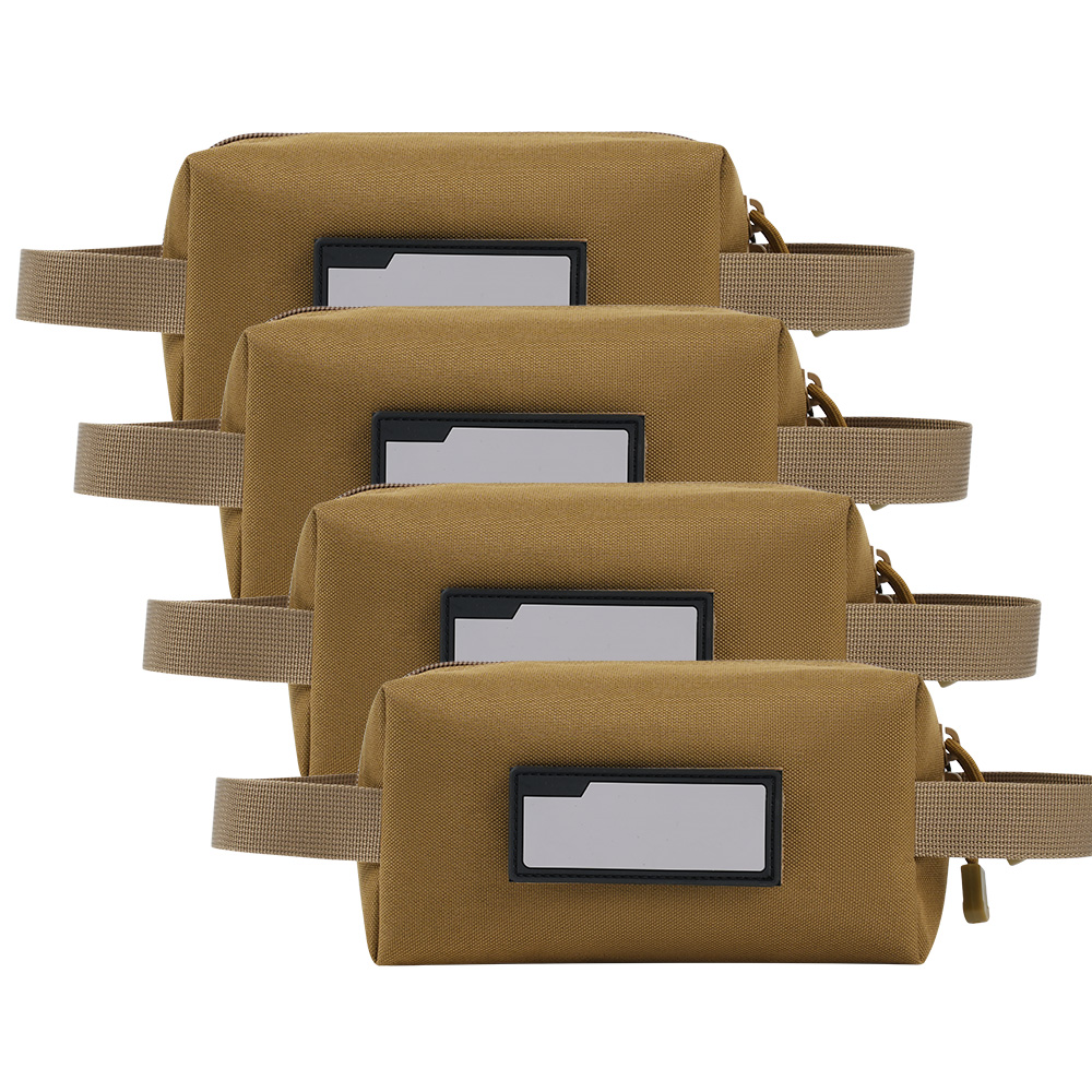 Bolsa de munición 1000D para Rifle, bolsa de transporte de balas, bolsa de herramientas EDC, bolsa multifunción, bolso de caza, caja de almacenamiento de cartuchos: Color amarillo