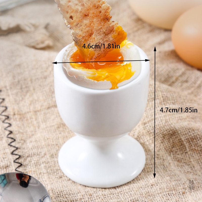 Eierhalter, weißer Eierbecherhalter, harte, weiche gekochte Eier, Frühstücks-Eierhalter, Bankett-Eier, Zubehör, Küchenzubehör