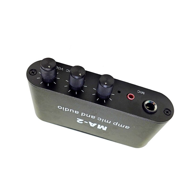 6.5Mm Dynamische Microfoon 3.5Mm Condensator Microfoon Versterker Hoofdtelefoon Versterker Muziek Audio Voorversterker Mengpaneel