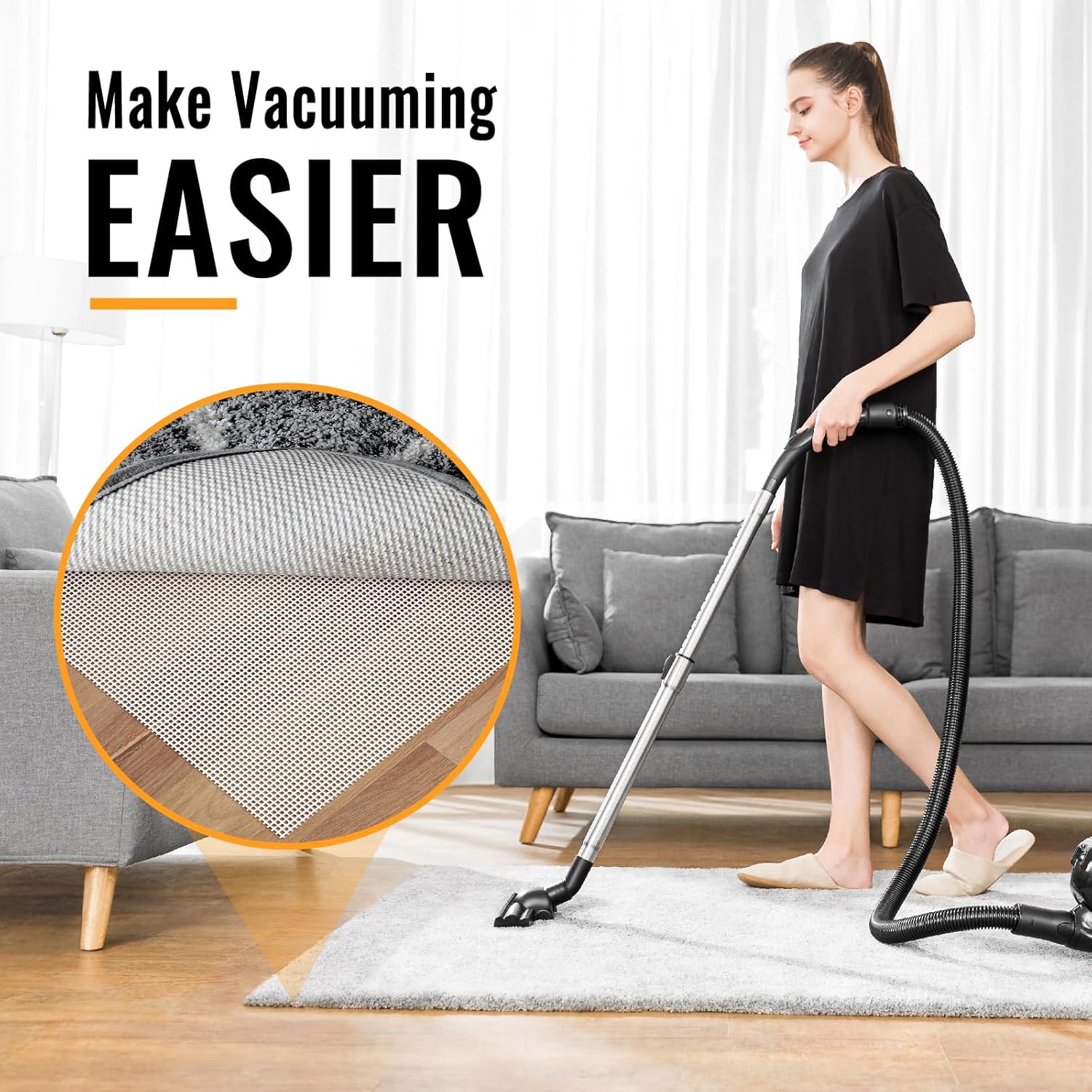 Bettlaken, rutschfeste Matte, Teppichpolster, Greifer, Sofa, Teppich, Anti-Bewegung, feste Dichtung, Bett, PVC-Matratze, fest mit Netz für Hartholzböden