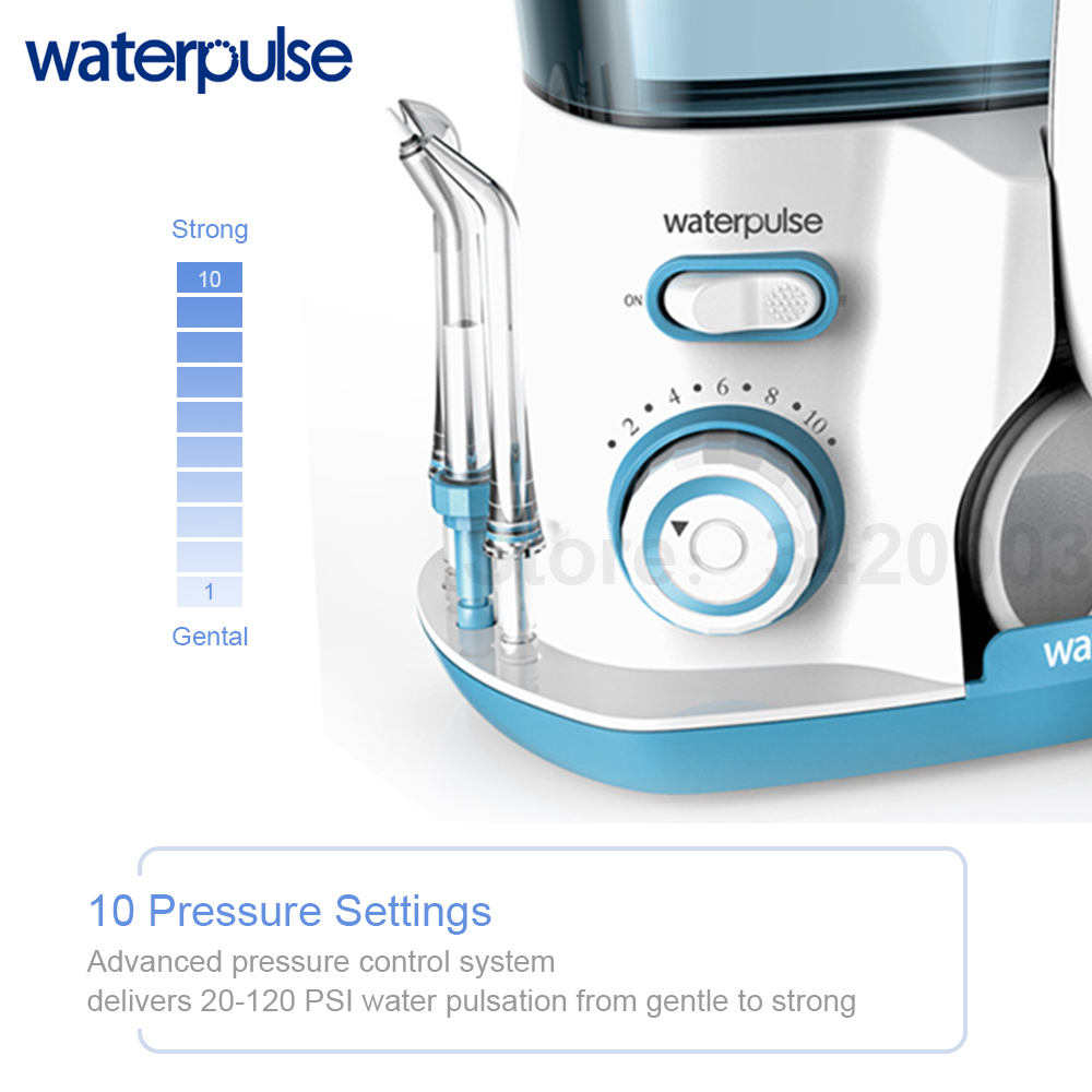 800ml Große Kapazität Oral Irrigator Dental Wasser Flosser 10 Modi Hygiene Wasser Jet Floss Dental Irrigator Flosser Mit 8 jets
