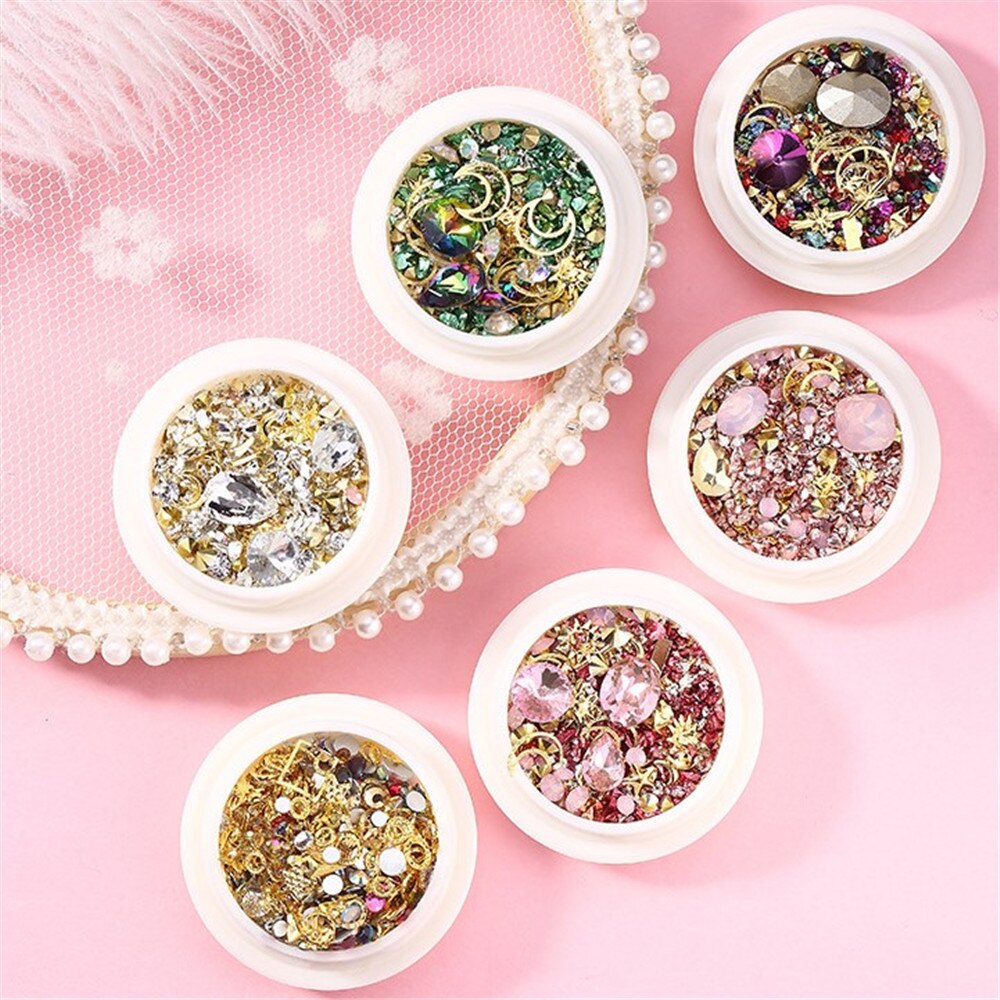 Rivet coloré mixte diamant et paillettes métalliques, décoration pour Scrapbooking, fabrication de cartes artisanales en papier