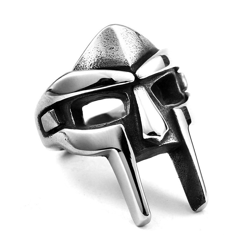 Klassieke Retro Heren Ring Punk Stijl Egyptische Farao Masker Mannelijke Ring Accessoires Sieraden Voor Man Party Beste