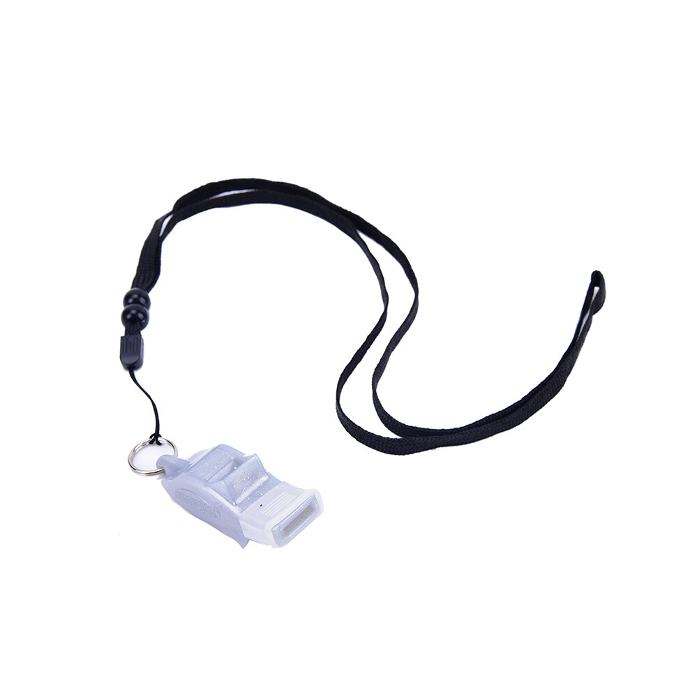 Sports Referee Classic Whistle Basketball Volleyball Football Tennis Dolphin Plastic Whistle: Gray