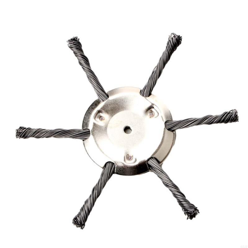 652F Steel Wire Grass Trimmer for Head Weeding Plate Swing Metal Blade Lawn Mower Grass Brush Cutter
