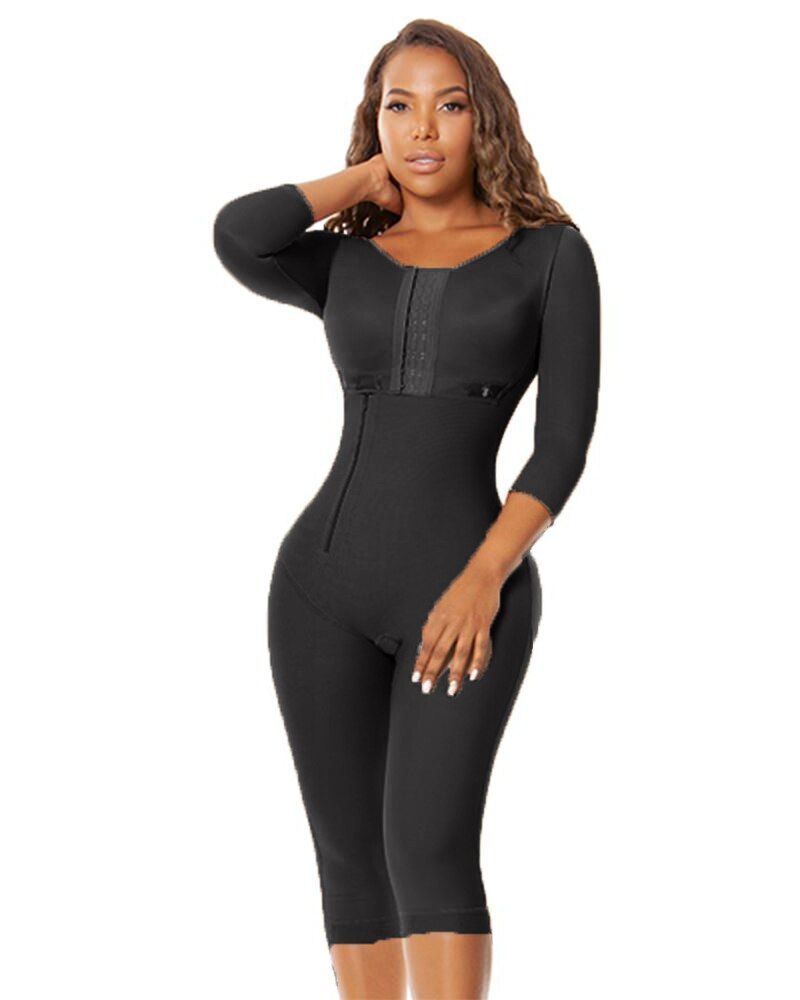 Fajas Colombianas Mujer Waist Trainer Body Shaper Cinta Modeladora De Alta Compressão Post-surgical Use Women Slimming Underwear