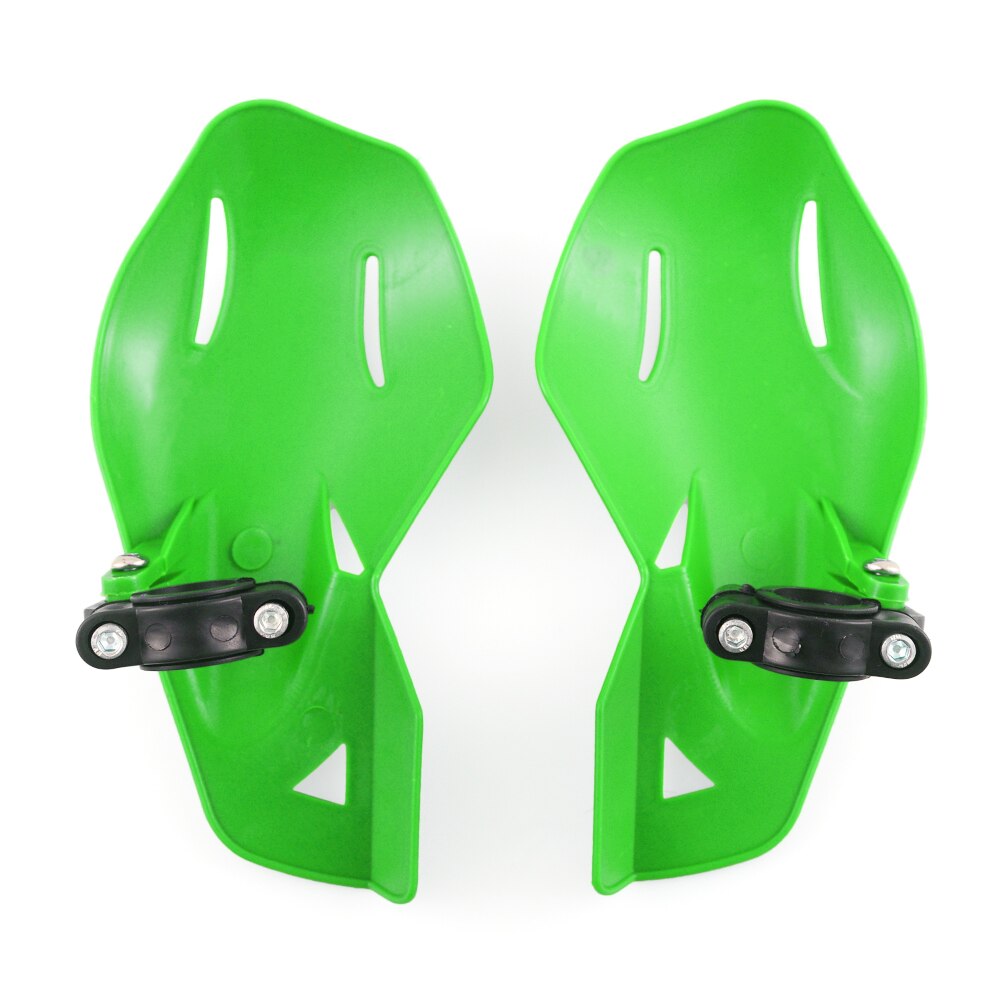 Universal motorcykel handskydd motorcykel motocross 22mm 7/8 '' atv dirt bike handskydd cruiser chopper skoter handskydd: Grön
