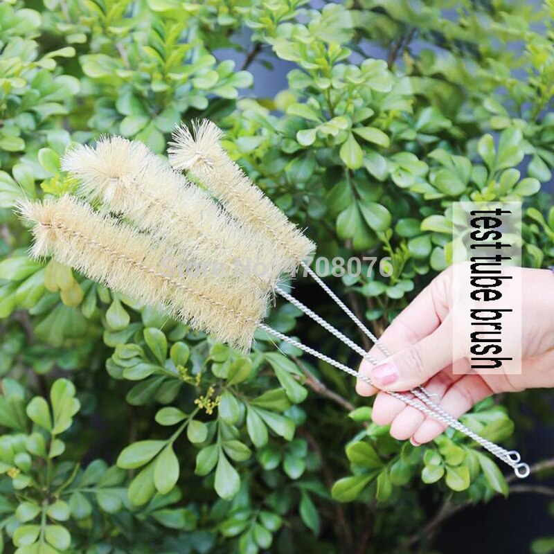 Glass test tube brush Measuring flask brushes Balance/Scale Cylinder Bottle brushes Lab cleaning tools S/ M/ L 3sets/pack