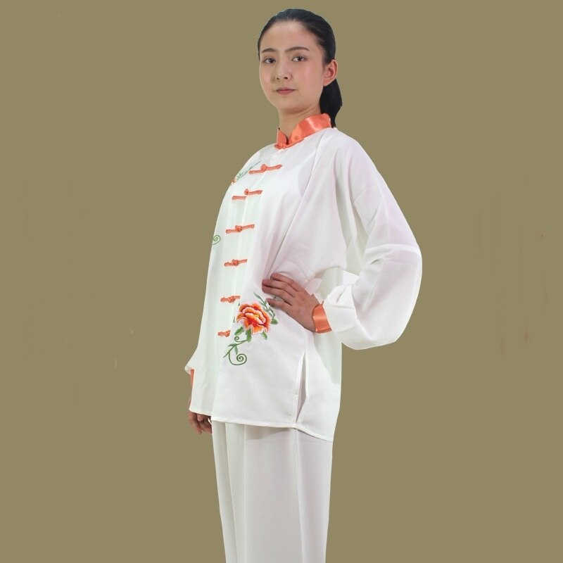 Tai chi uniform kleding taichi kleding vrouwen mannen wushu kleding kung fu uniform pak vechtsporten uniform oefening FF855
