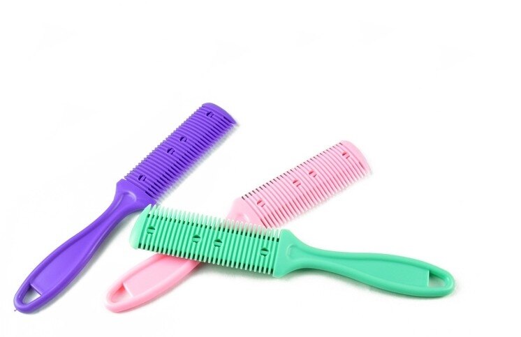 3 PCS DIANE TINKLE HAIR CUTTER 2 DORCO RAZOR BLADES THINNING SHAPER COMB
