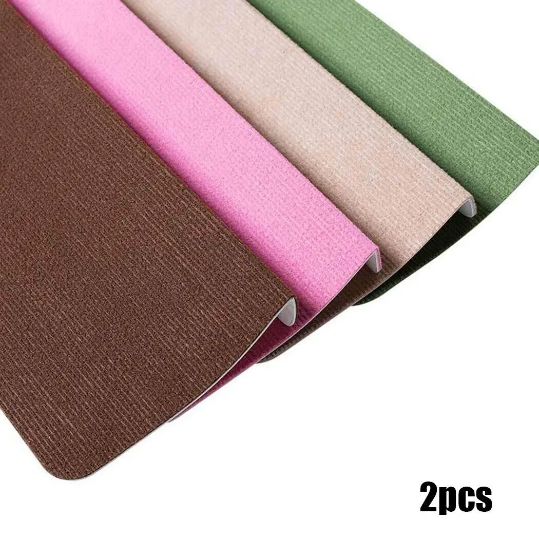 2 Stuks Antislip Zelfklevende Trap Matten Trap Stap Tapijt Cover Zelfklevende Houten Trap Tapijt Thuis stap Matten Home Decor Tapijt
