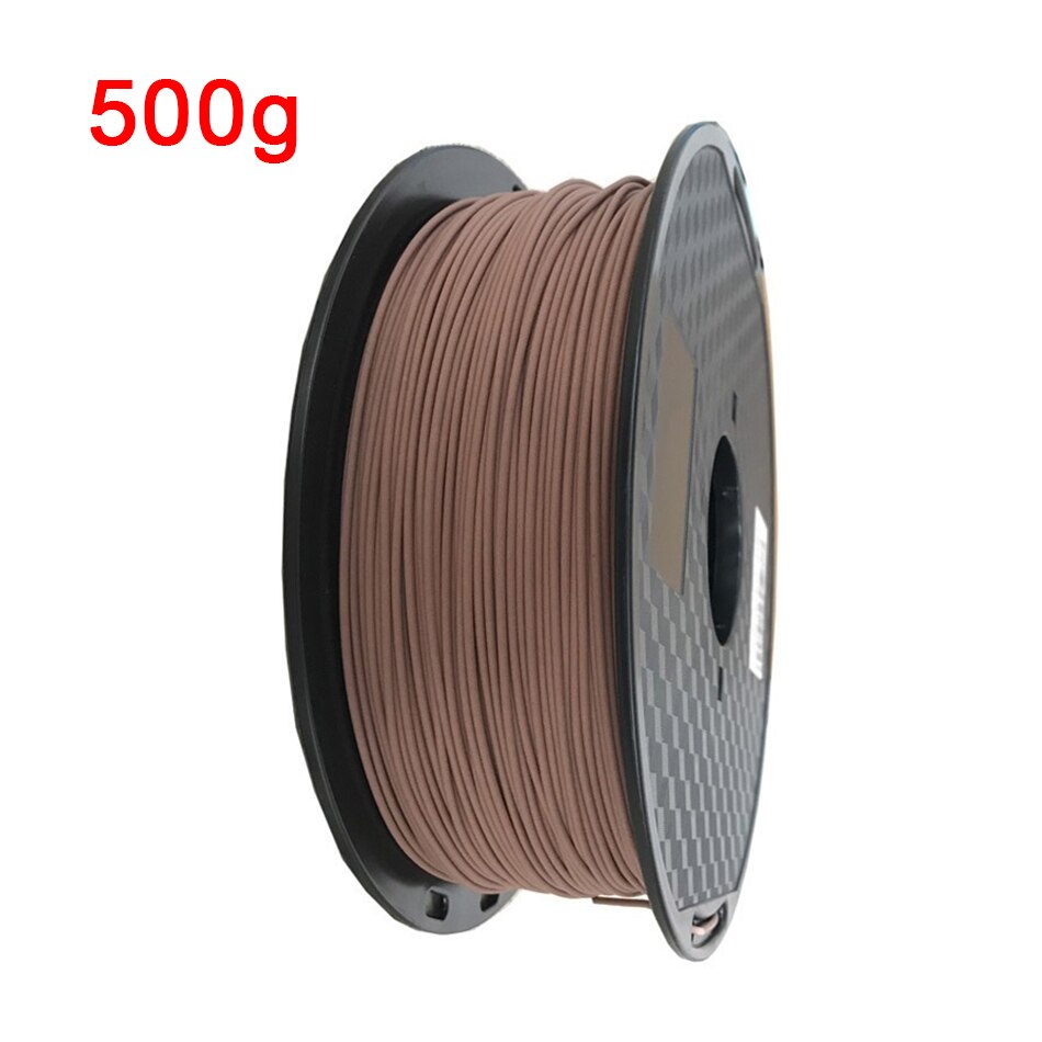 PLA Filament 1,75mm Holz Pla Filamente 3D Drucker ungiftig 500g/250g Sublimation Liefert Holz wirkung 3D Druck Materialien: 500g -Mahogany