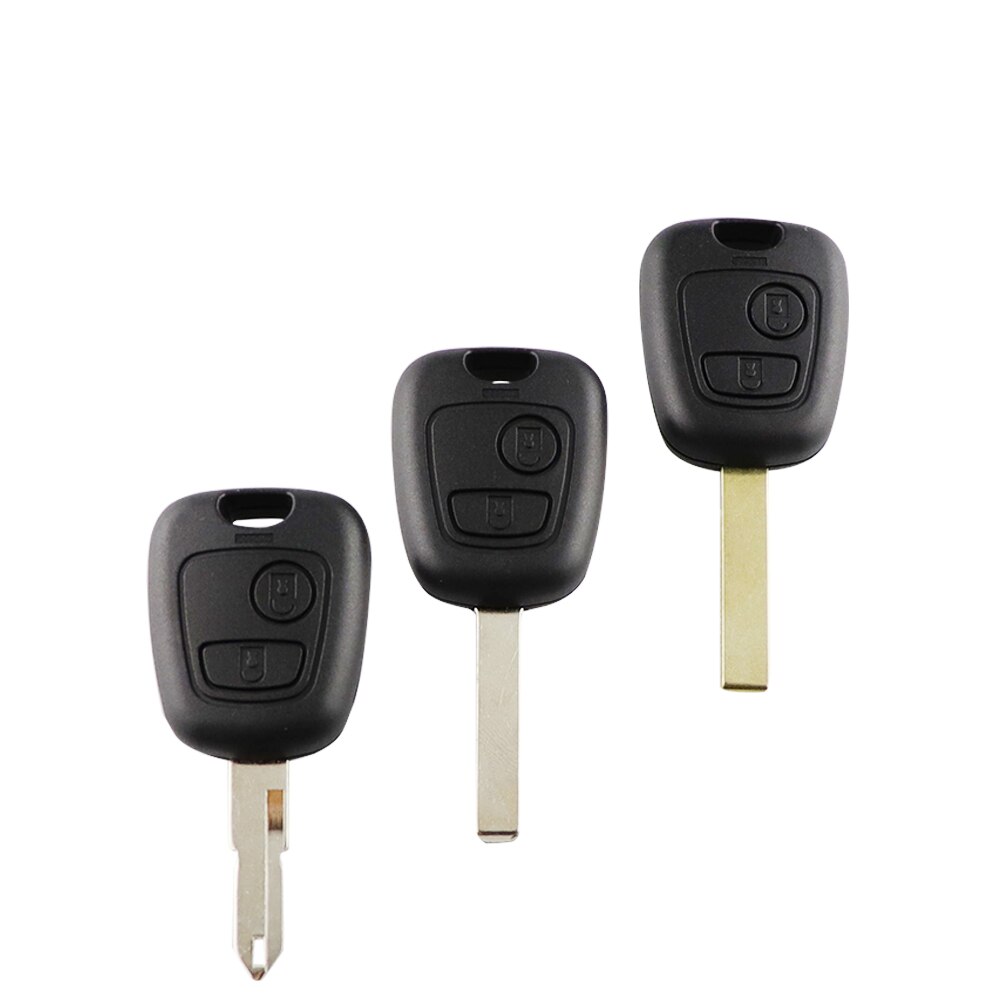 YIQIXIN 2 Button Remote Key Shell For Peugeot 107 206 207 306 307 407 For Citroen Car Key Fob Replacement Case Cover For Toyota