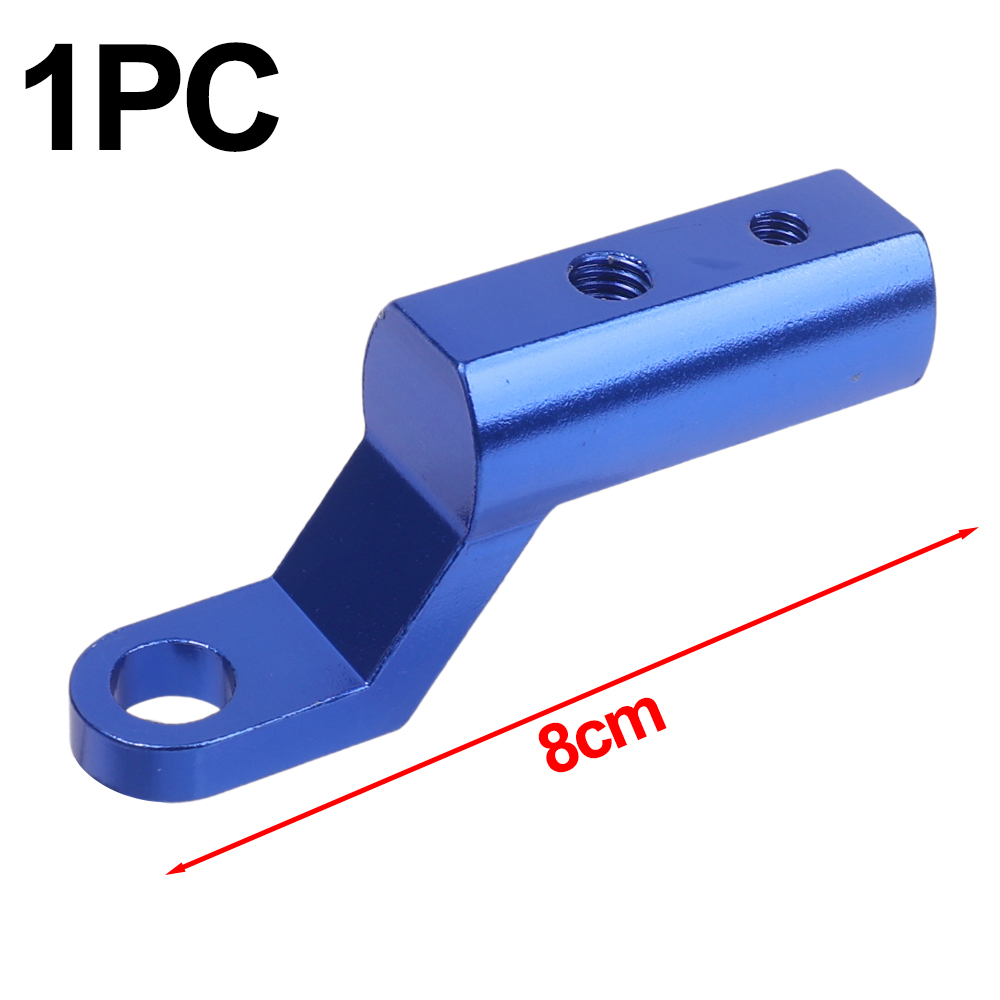 Motorrad Rückspiegel Verlängerung halterungen Multifunktions-Aluminium legierung Halfter Scheinwerfer halterung Motorrad Zubehör Fixierer: Lavendel