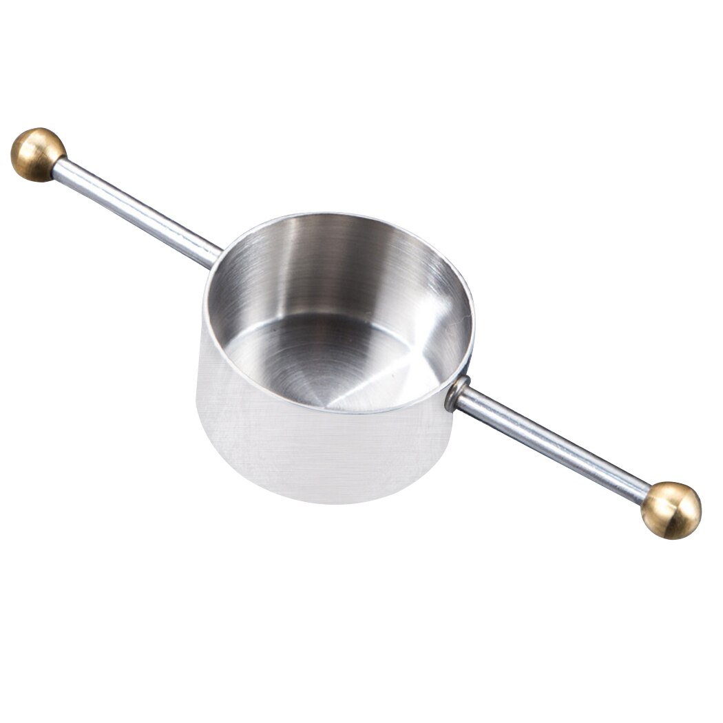 Stainless Steel Cocktail Shaker Measure Cup Dual Shot Drink Spirit Measure Jigger Kitchen Gadgets Whiskey Measuring Cup for Wine