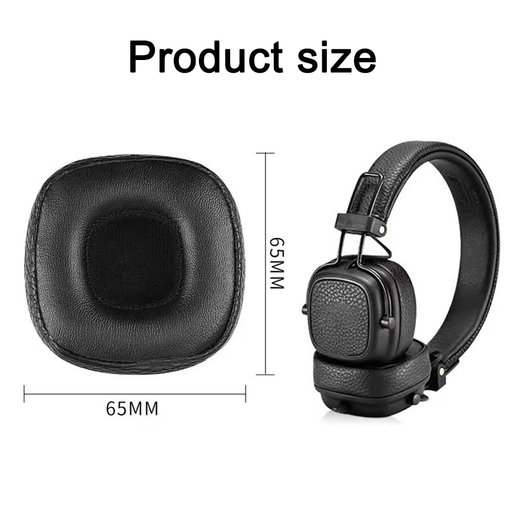 Cuscinetti auricolari di ricambio Cuscini per cuffie Marshall Major 3/Major III Cuffie Earpad Fascia Parti di riparazione Paraorecchie