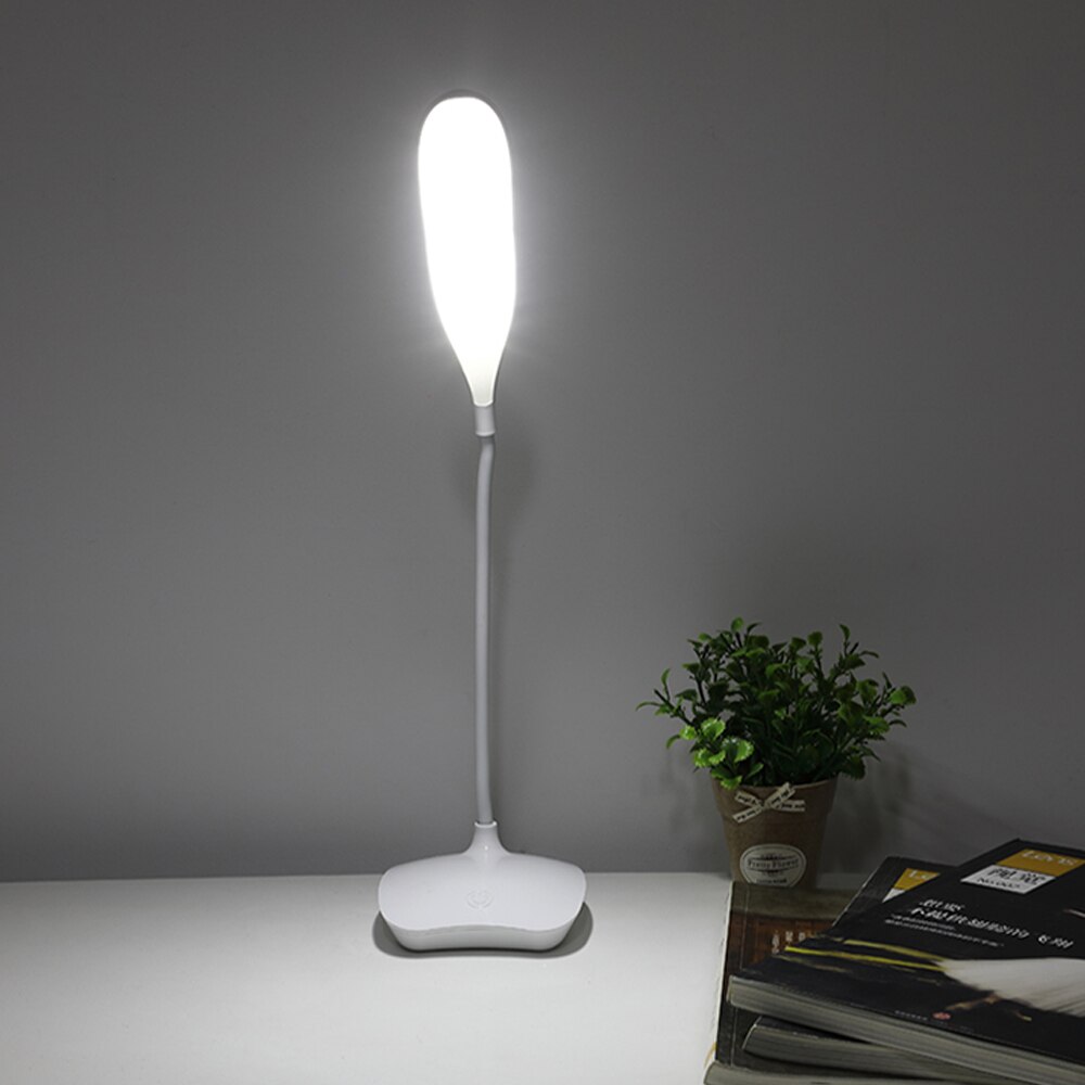 Becostar LED Bureaus Lamp 7W USB Oplaadbare Tafellamp 3 Modes Dimbare LED Bureaulampen Eye bescherming Tafellamp