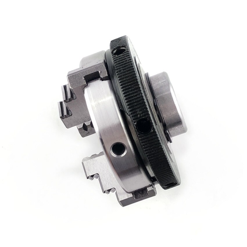 3 kiefer K01-63 spannfutter Drehmaschine Futter 63mm Sicherheit Mini Drehmaschine Spannfutter 3-kiefer Selbst Zentrierung Futter + anschluss stange M14 * 1 Gewinde