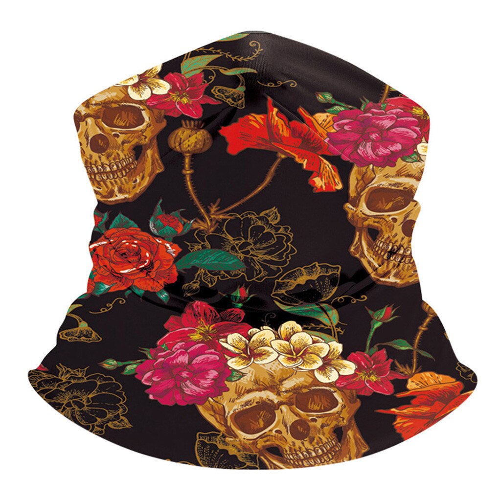 Osłona na twarz piesze wycieczki szaliki magiczny szalik kolarstwo na świeżym powietrzu nakrycia głowy osłona karku chustka sportowa tuba UV P szalik szalik: C