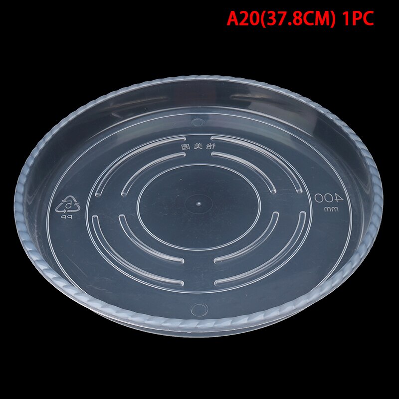 Plastique épaissir rond plante Pot socle soucoupe Pot de fleurs plateau pour jardin cuisine balcon: A20