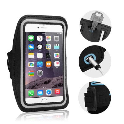 Xnyocn Universal Waterproof Running Gym Sport Adjustable Armband For iPhone 7 8 6 6S Samsung S7 S6 S5 Arm band Holder Bag Cases