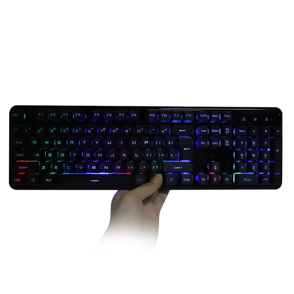 Wireless Game Keyboard Mouse Set Charging Lighting Built-in Lithium Battery 800-2400DPI