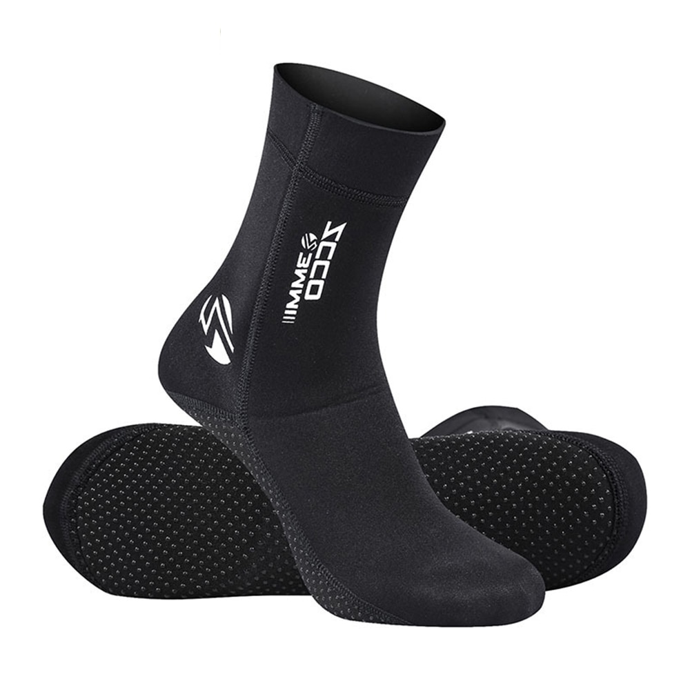 Zcco 1 Paar 3Mm Neopreen Duiken Sokken Antislip Volwassen Warm Patchwork Wetsuit Schoenen Duiken Surfen Sokken voor Mannen Vrouwen