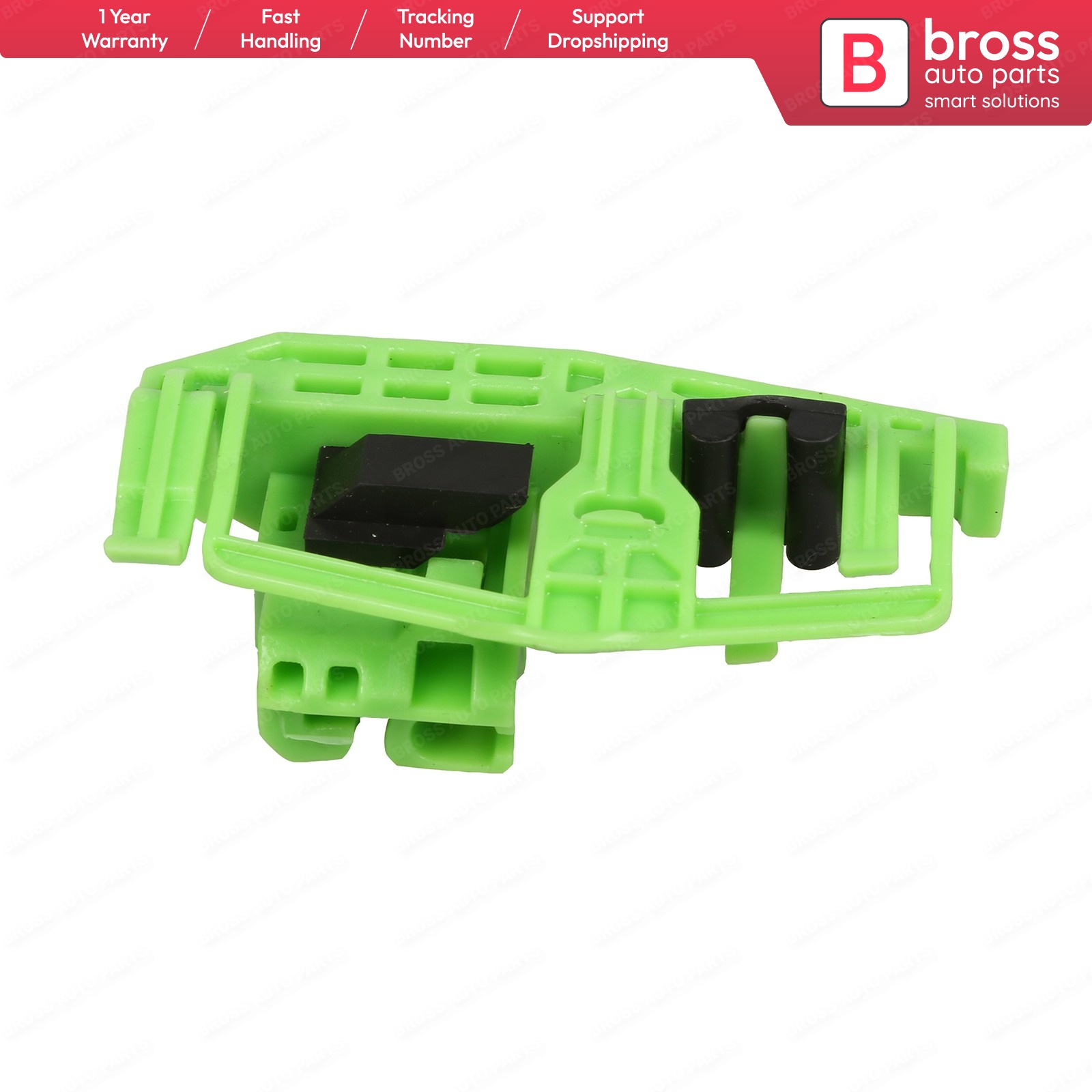 Bross auto parts bwr 349 vinduesregulator klip l front til bmw  e 46 kompakt grøn top hurtig kalkun butik