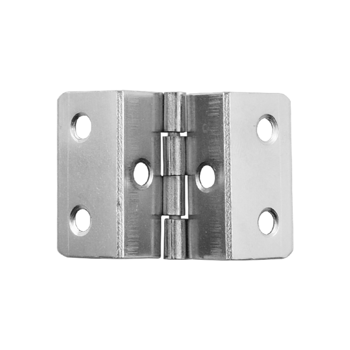 Firefold sidelengde 30mm bronsehengsel jernplate 6- hull rettvinklet hengsel rettvinklet egnet for klemme 24mm plater