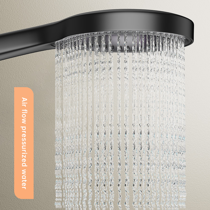[1PC-3PCS] Pommeau de douche à main Musurjoy Bathroom Power Booster, argent, accessoires de douche d'été, de fête des mères