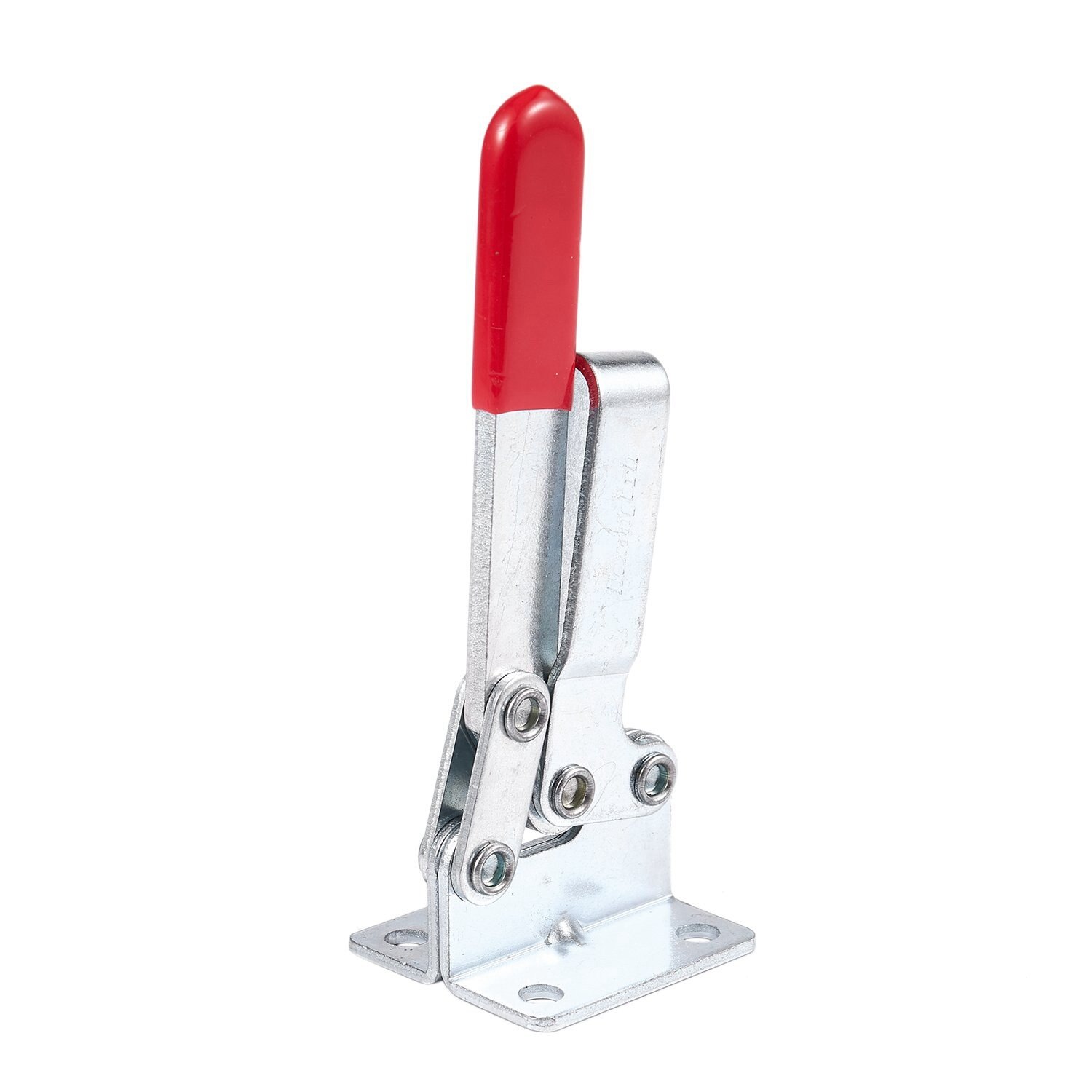101A 50Kg 110 Lbs Red Straight Handle Vertical Toggle Clamp & 201C Metal Horizontal with Toggle Clamp 100 Kg