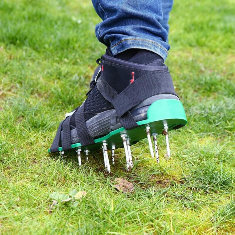GTBL-chaussures pour aérateur de pelouse, antidérapantes, solides et durables, chaussures à crampons de jardin