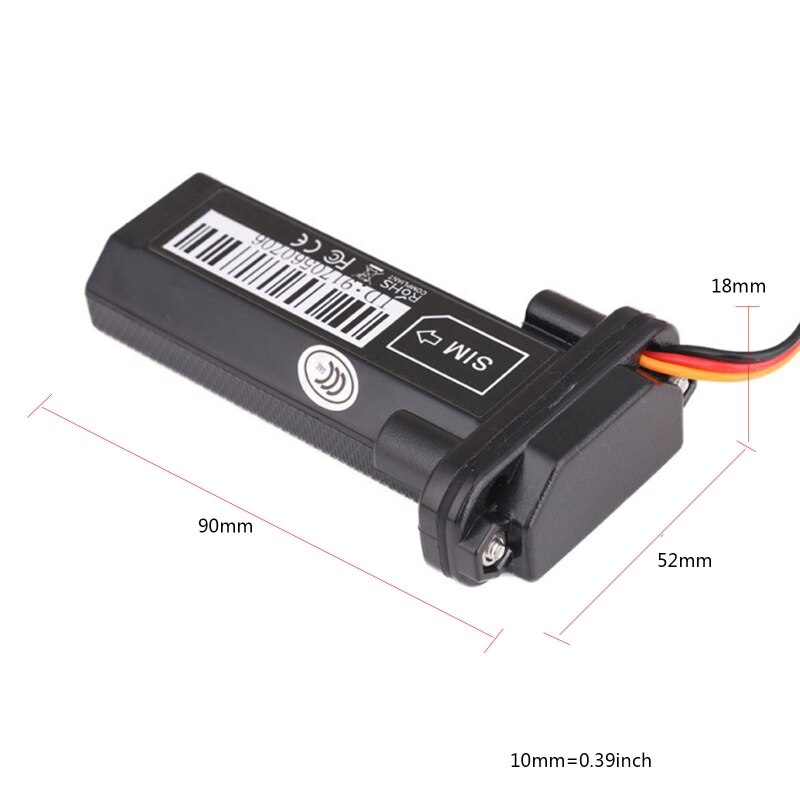 2G Car GPS Mini Waterproof Location Tracker GSM Alarm Anti-theft Locator Vehicle Tracking Device for Automobile