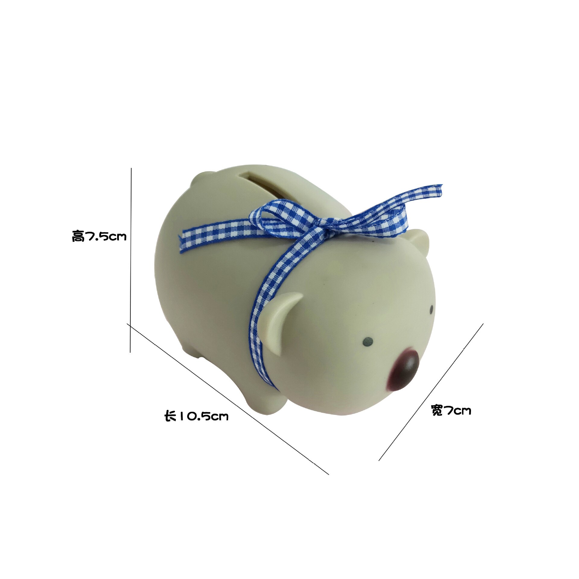 Cute children's savings tank cartoon piggy deposit can prevaricate doll home desktop set up Douyin