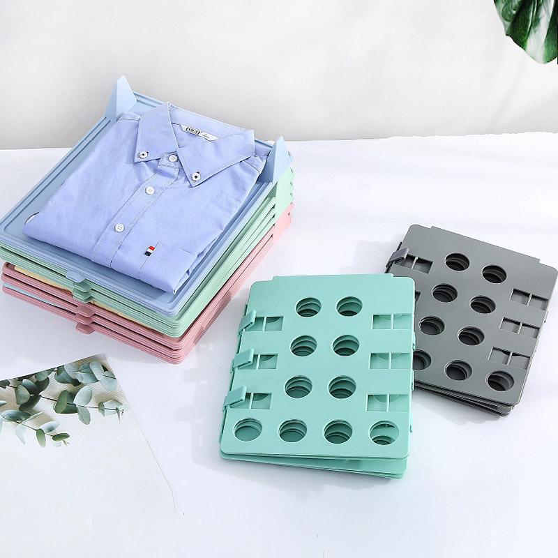 Storage Lazy Folding Finishing Fold Garment Board Multi-Function Stacked Clothes Artifact T-shirt Shirt Clothes Folding Board
