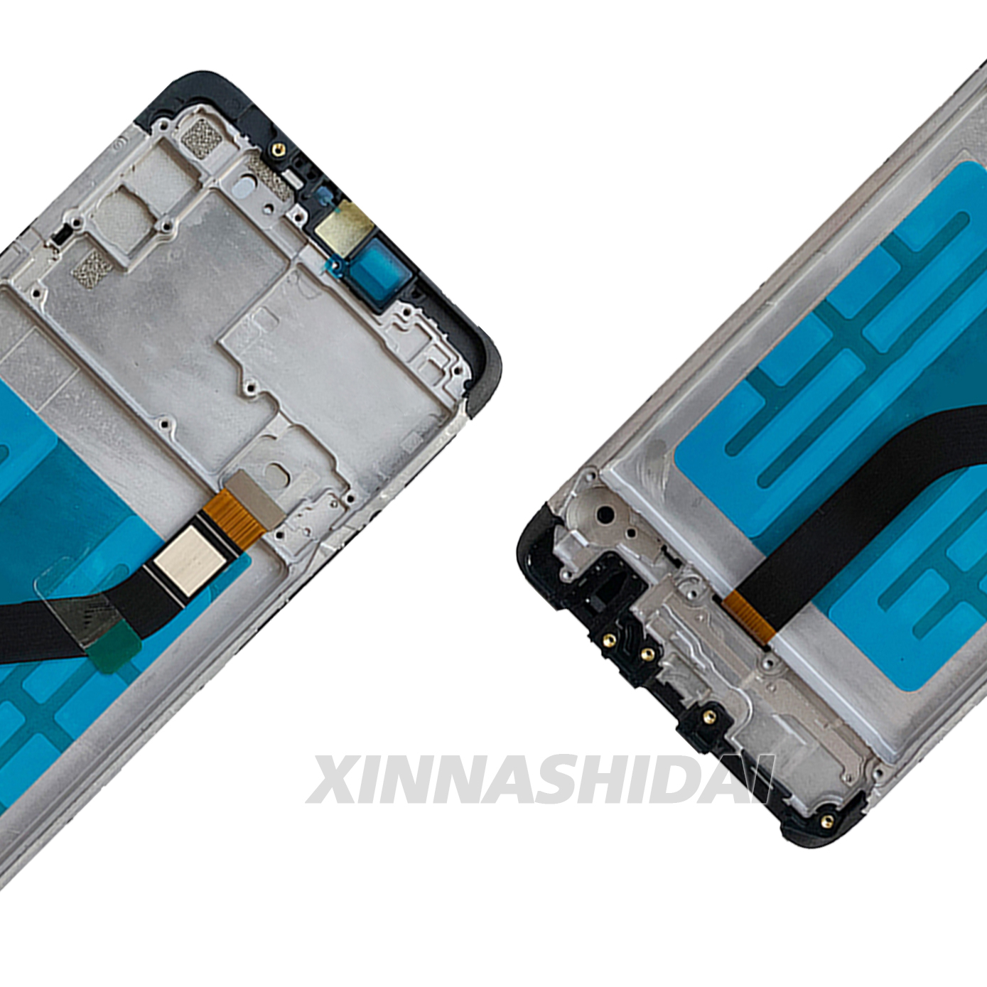 Lcd til samsung galakse  a20s a207 a2070 sm-a207f lcd-skjerm berøringsskjerm digitalisator reservedeler til galakse  a20s montering