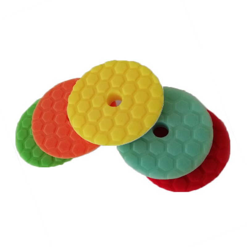 6 Stück Auto Wachs Pads - Polierpads 12,5x12,5 Cm Für Auto & Möbel