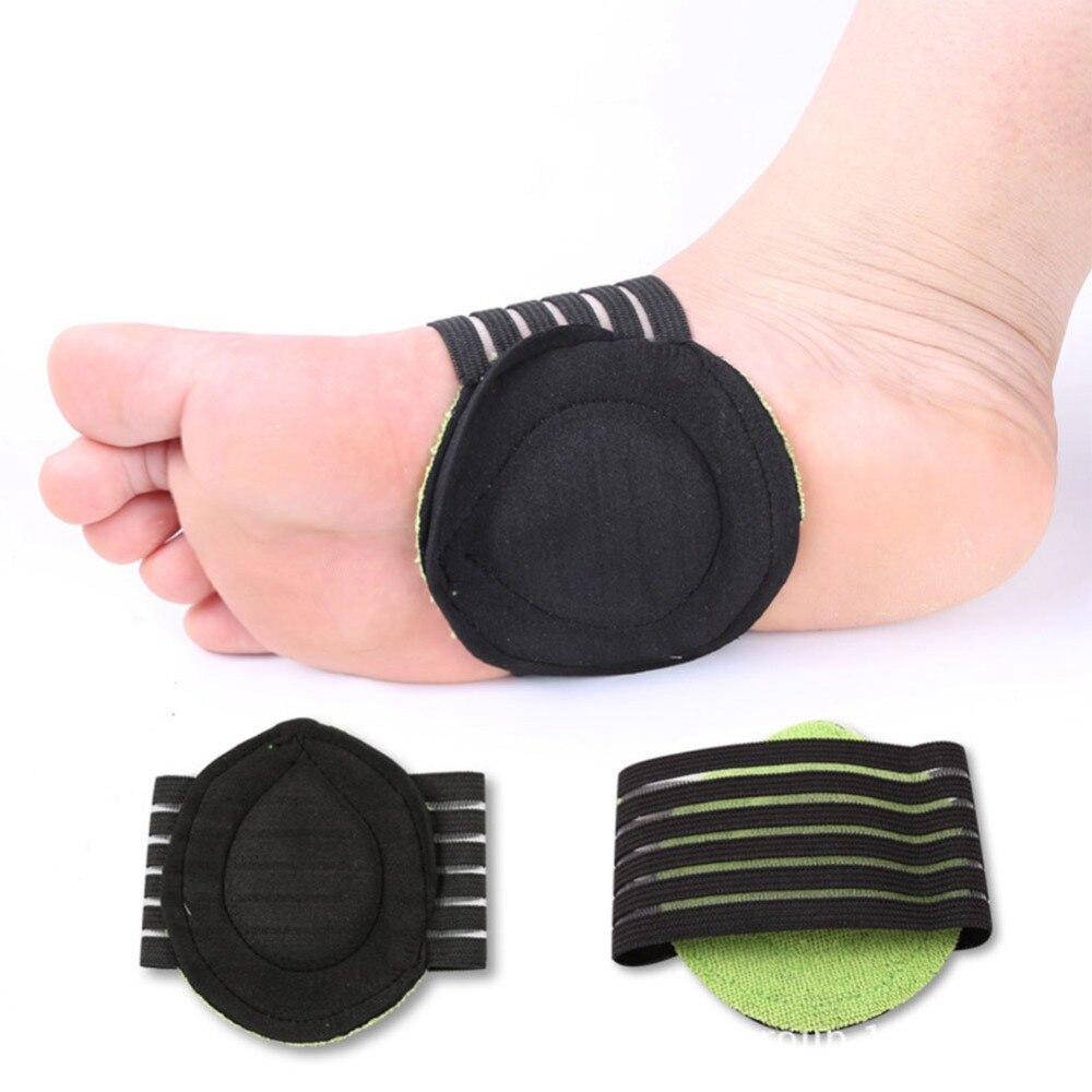 Mounchain Unisex 1 paar Knöchel Schutz Atmungs Fuß Arc Verdickt Fuß Matte Sport Schuh Einlegesohle Pad Bandage Fuß Strap