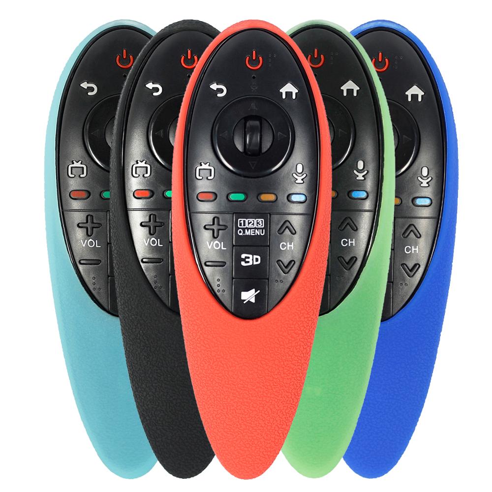 Cubierta para lg AN-MR500 AN-MR500G funda protectora de silicona 3D Smart TV magia de Control remoto estuche con cordón Flexible a prueba de golpes a prueba MR500
