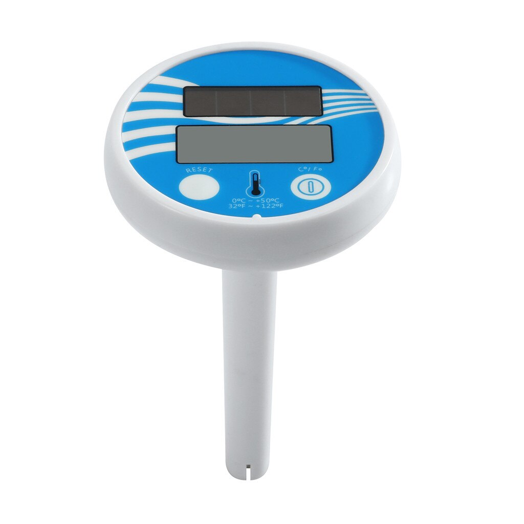 Zonne-energie Digitale Thermometer Zwemmen Drijvende Zwembad Nauwkeurige Water Temperatuurmeter Zwembad Digitale Thermometer