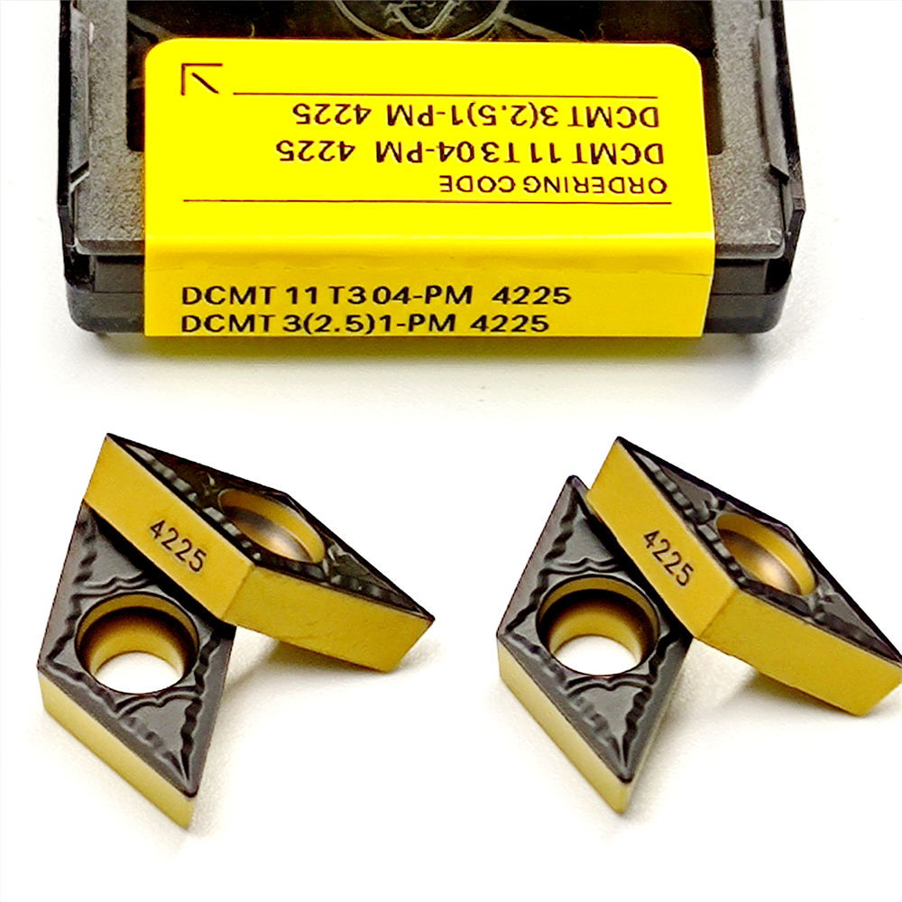Carbide insert DCMT070204 DCMT11T304 DCMT11T308 PM4225 DCMT 070204/11T304/11T308 PM 4225 CNC Boring Turning Tool carbide Insert
