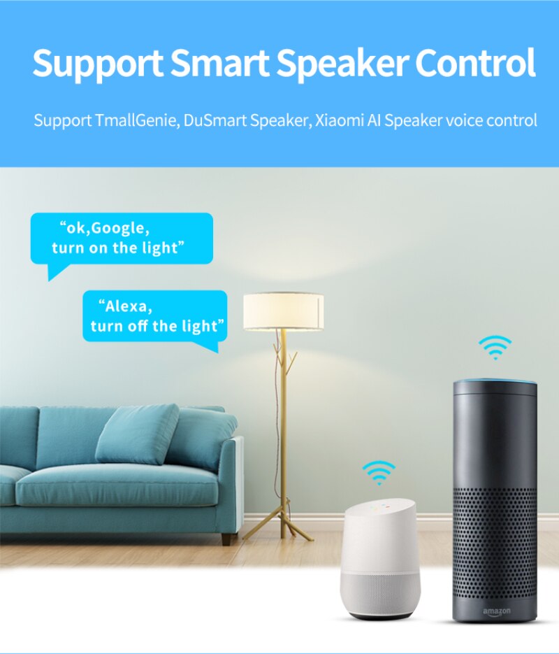 WIFI single fire switch modification parts remote control switch smart home Share the joy with family Brand and