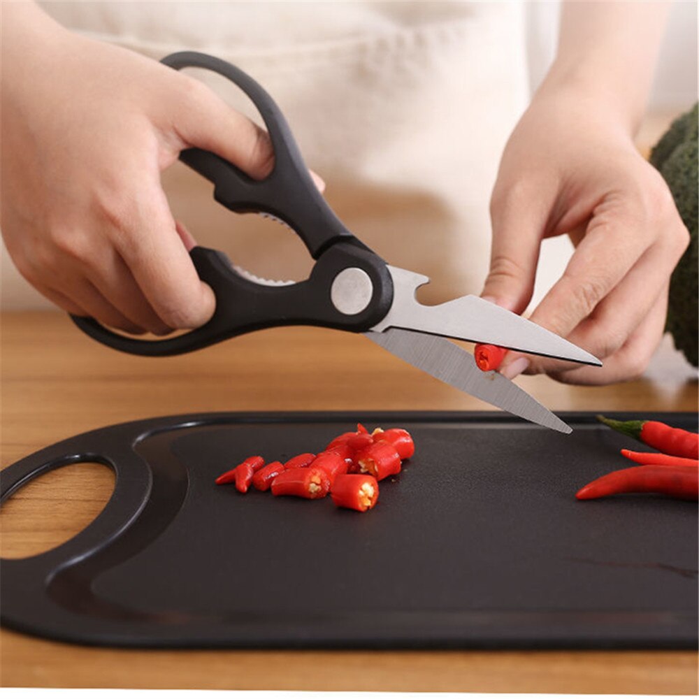 Rvs Keukenmessen Set Zwarte Mes Japan Mes Set Keuken Snijplank Mes Houder Set Dunschiller Schaar Gereedschap