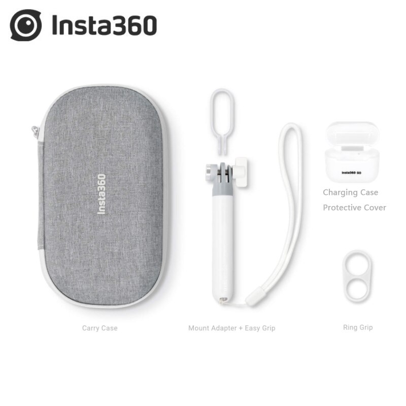 Insta360 GEHEN Prämie Zubehör Bausatz Ring Griff Einfache Griff montieren Adapter Tragen fallen Für Insta360 Gehen Zubehör: Kit