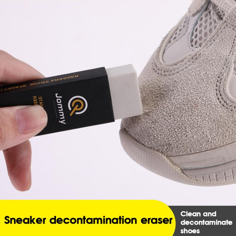 Goma de borrar para el cuidado de los zapatos, limpiador de ante, piel de oveja, Tela de cuero mate, bloque de goma Natural para frotar