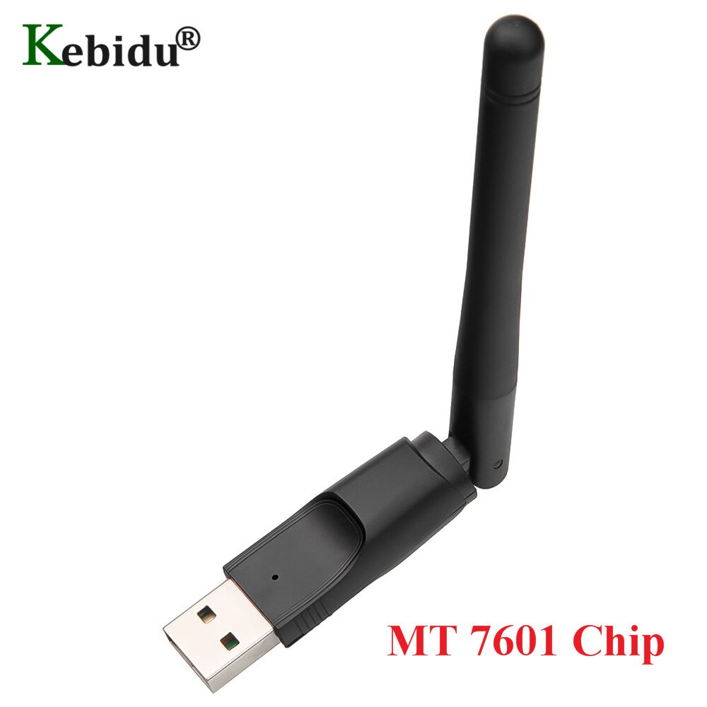 Kebidu senza fili USB 2.0 WiFi Adattatore di Rete Scheda LAN MT7601150Mbps 802.11n/g/b della Rete Wifi Dongle per Il impostato superiore scatola Del computer Portatile